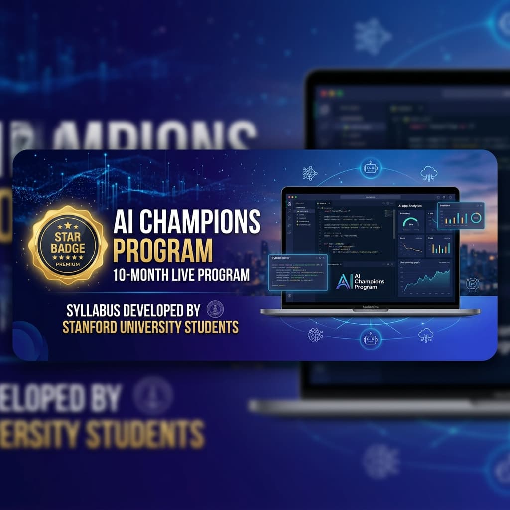 AI Champions Program - Syllabus developed by Stanford University Students